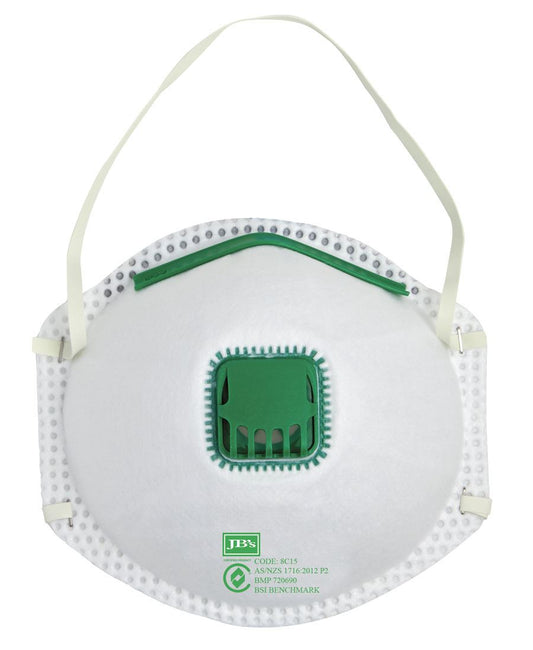 JB's Blister (3pc) P2 Respirator With Valve - 8C15