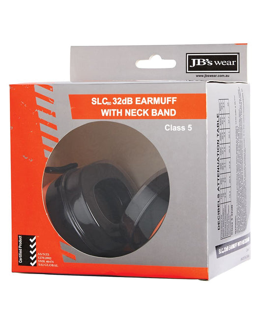JB's 32db Ear Muffs With Neck Band - 8M050