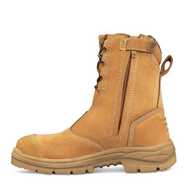 200mm Oliver Hi-Leg Wheat Zip Sided Boot AT 55-385