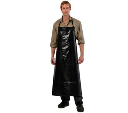 PRO CHOICE Black PVC Apron - AF1BK
