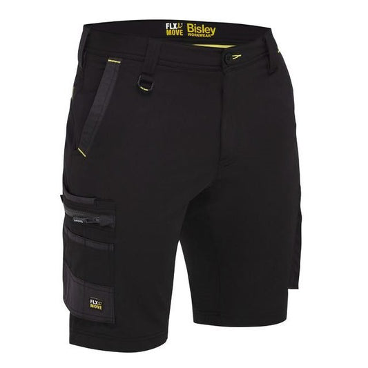 Bisley BSHC1332 Flex and Move™ 4-Way Stretch Zip Cargo Short