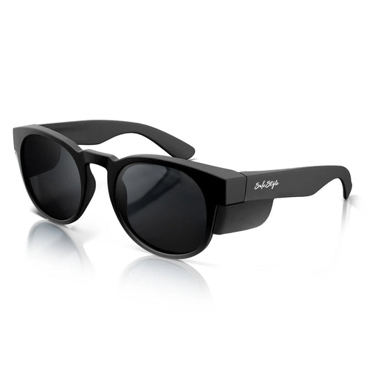 Safestyle - Cruisers Matte Black Frame Polarised Lens Safety Glasses - CRMBP100