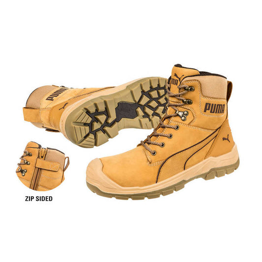 PUMA 630727 CONQUEST WHEAT UNISEX COMPOSITE SAFETY BOOT