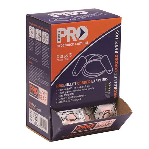 Prochioice ear plug corded each $1.20