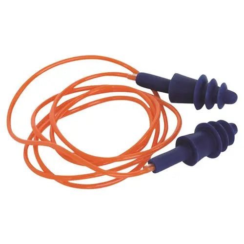 Pro Choice EPSC Prosil® Reusable Corded Earplugs sold by Kings Workwear at www.kingsworkwear.com.au