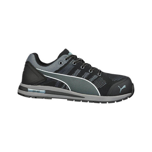 PUMA 643167 ELEVATE KNIT BLACK/GREY COMPOSITE SAFETY JOGGER
