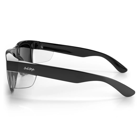 Safestyle - Fusions Matte Black Frame Polarised Lens Safety Glasses - FBPXL100