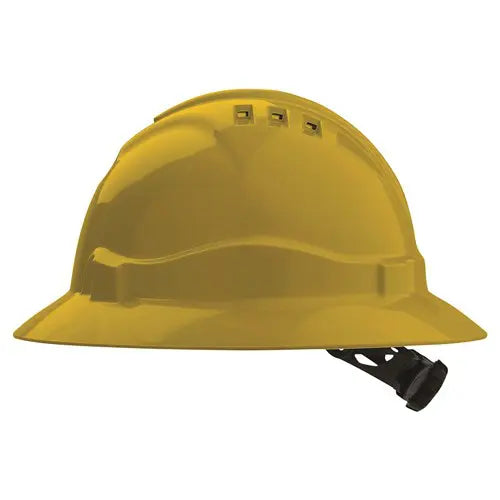 Pro Choice HHV6FB V6 Hard Hat Vented Full Brim Ratchet Harness sold by Kings Workwear at www.kingsworkwear.com.au