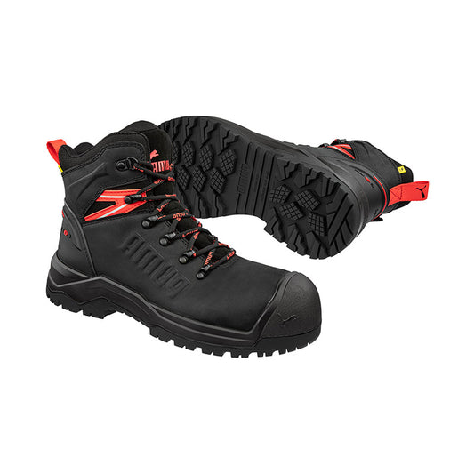 PUMA 632747 IRON HD MID BLACK SAFETY BOOT