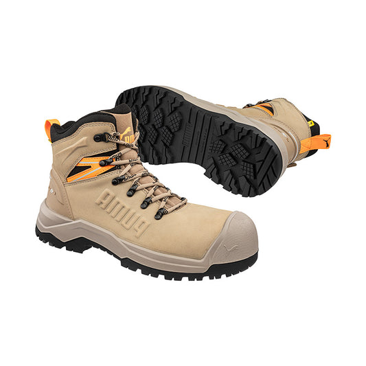 PUMA 632757 IRON HD MID STONE SAFETY BOOT