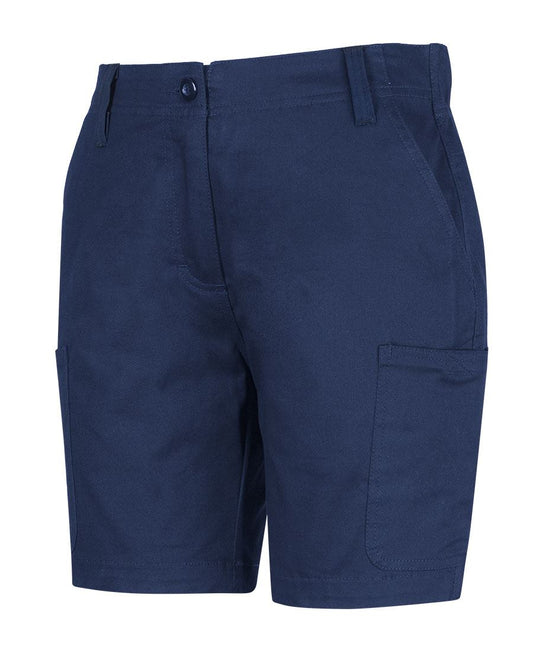 6MTS1 - JB's Ladies Multi Pocket Stretch Twill Short - Jb's Wear