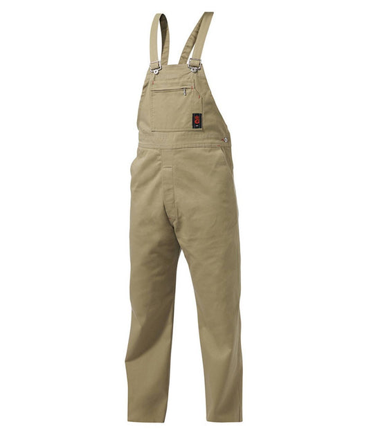 KingGee Mens Bib and Brace Drill Overall - K02010 - KingGee sold by Kings Workwear www.kingworkwear.com.au