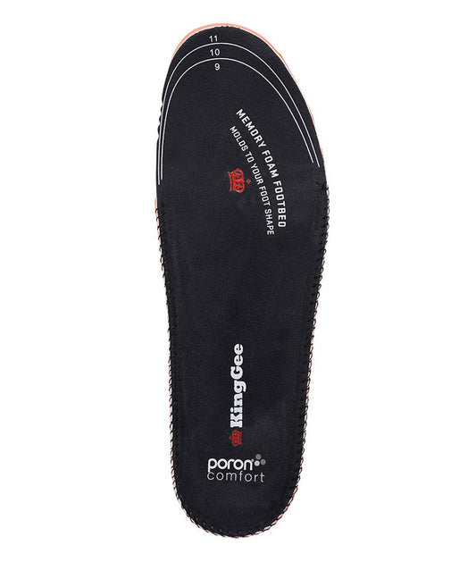 KingGee Mens Max Comfort Insoles - K09500 - KingGee sold by Kings Workwear www.kingworkwear.com.au