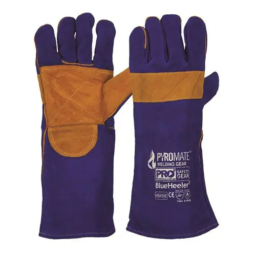 PRO CHOICE KBW16E PYROMATE® BLUE HEELER® BLUE & GOLD KEVLAR® LARGE sold by Kings Workwear at www.kingsworkwear.com.au