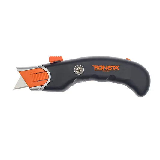 Ronsta Knives KS002 Auto Retractable Safety Knife With Pistol Grip sold by Kings Workwear at www.kingsworkwear.com.au