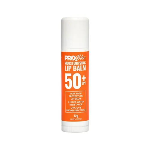 Pro Choice LB12-50 Probloc 50+ Lip Balm 12g sold by Kings Workwear at www.kingsworkwear.com.au