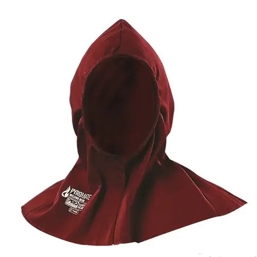 PRO CHOICE PVHM PYROMATE® WELDERS HOOD MAROON sold by Kings Workwear at www.kingsworkwear.com.au