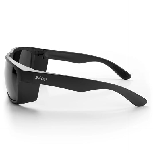 Safestyle - Rapids Matte Black Frame Tinted Lens Safety Glasses - RMBT100