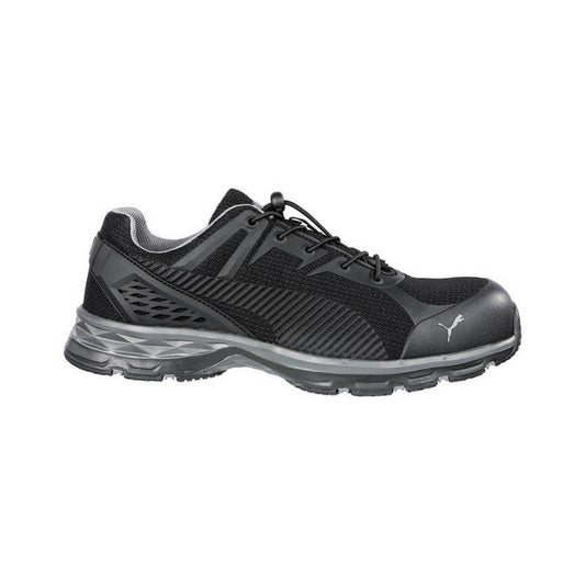 PUMA 643837 RELAY BLACK/GREY COMPOSITE SAFETY JOGGER