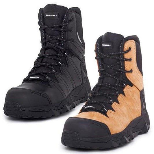 MACK BOOTS TerraPro Zip Sided Safety Boots sold by Kings Workwear www.kingsworkwear.com.au