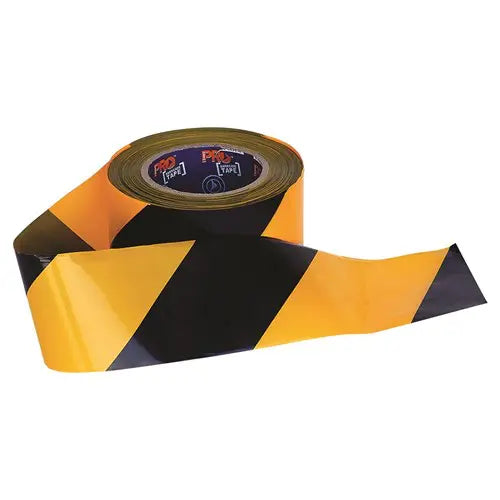 Pro Choice YB10075 Barricade Tape 100m X 75mm Yellow / Black sold by Kings Workwear at www.kingsworkwear.com.au