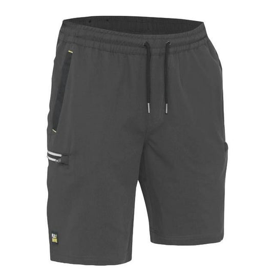 Bisley BSHC1333 Flex and Move™ 4-Way Stretch Elastic Waist Cargo Shorts