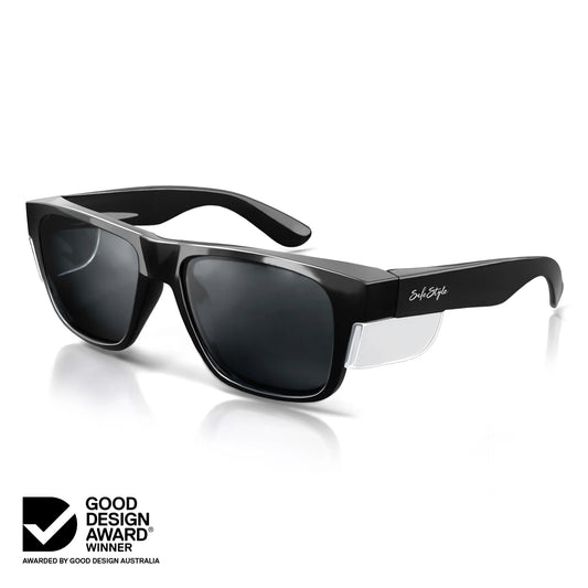 Safestyle - Fusions Black Frame Polarised Lens Safety Glasses-FBP100