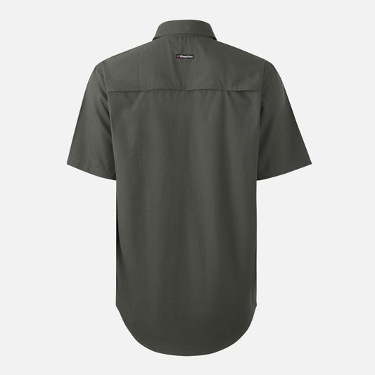 KingGee Workcool Vented Closed Front Shirt Short Sleeve -K14032