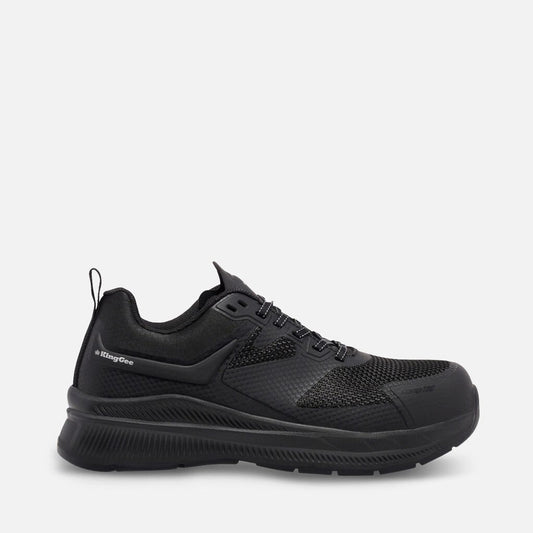 KingGee Women's Hyper-Tec Sport Lace up- Black K26496