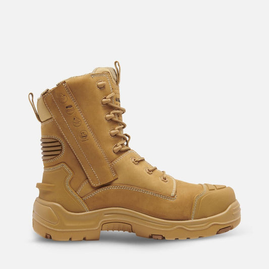 KinggeeONYX 8Z Puncture-Resistant Work Zip Boot - Wheat K27997