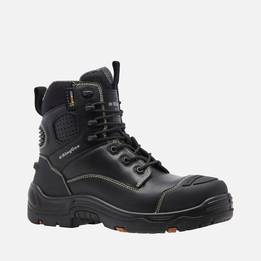 Kinggee ONYX 6Z Puncture-Resistant Work Boot - Black K27998