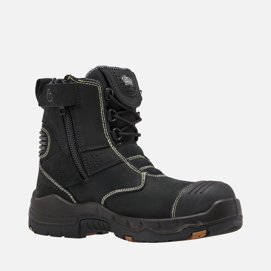 KingGee Women's BENNU PRO 6 Work Boot Zip - Black K28011