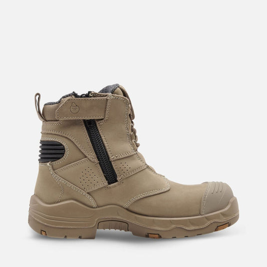 KingGee Women's Bennu Pro 6 Zip- Stone K28013