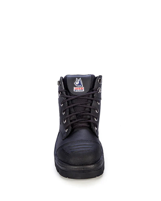 Steel Blue - Parkes Zip Scuff Cap Safety Boot - Black - 312658