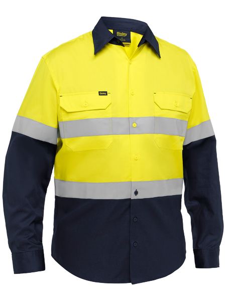 Bisley - Industrial Taped Hi Vis Cool Lighweight Vented Shirt - BS6390T