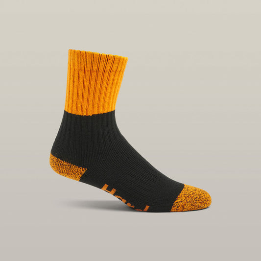 Hard Yakka Women's Core Hi Vis Work Crew Sock - 3 Pack Y20013