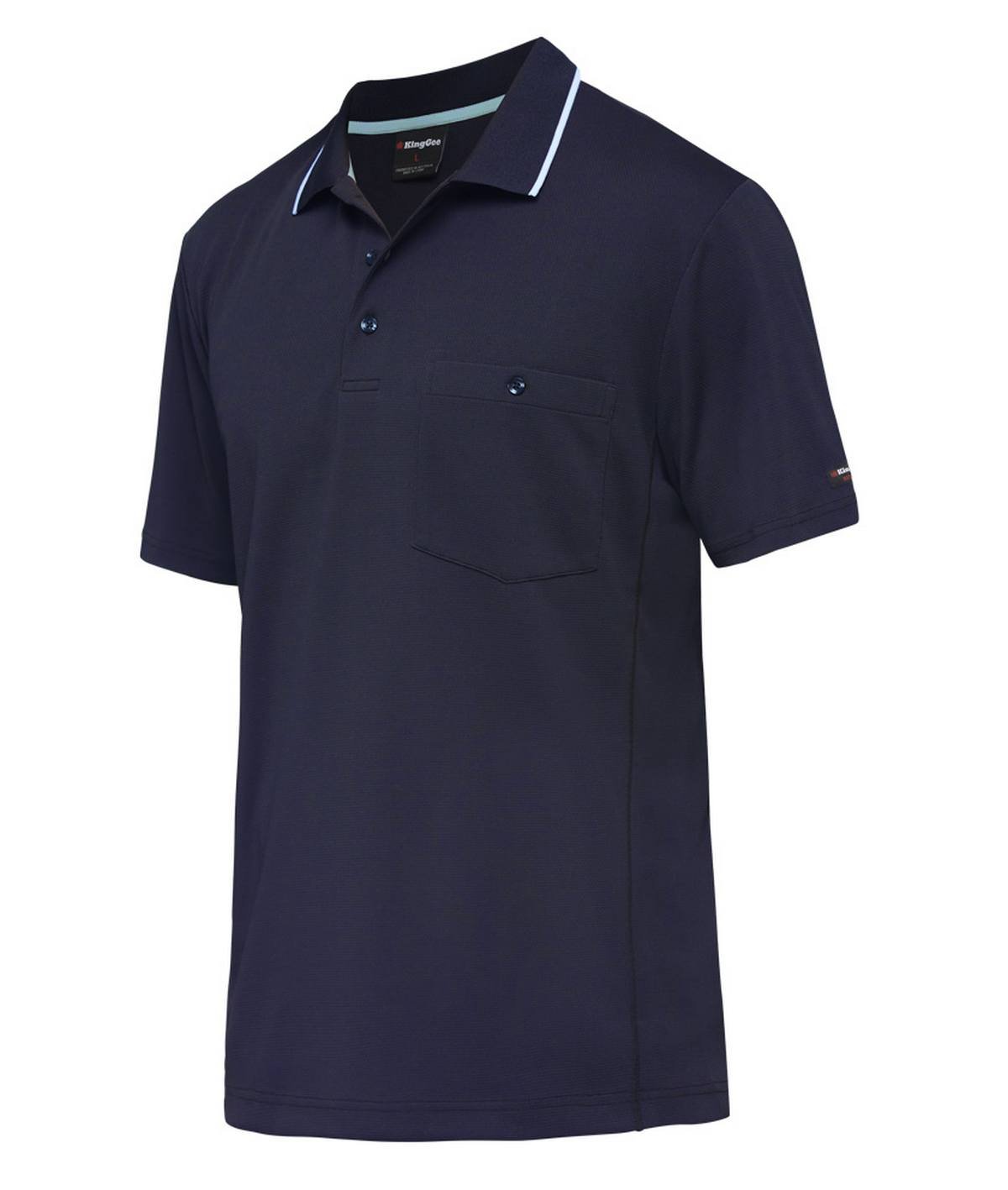 KingGee Mens Workcool Hyperfreeze Polo Short Sleeve - K54209