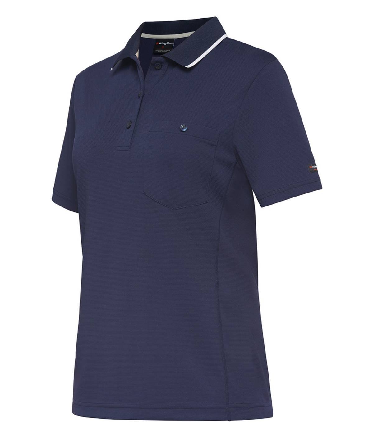 KingGee Workcool Hyperfreeze Womens Polo Short Sleeve - K44740