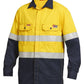 KingGee Shieldtec FR Hi-Visibility Two Tone Open Front Long Sleeve Shirt With FR Tape - Y04350