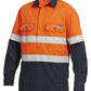 KingGee Shieldtec FR Hi-Visibilty Two Tone Closed Front Long Sleeve Shirt With FR Tape - Y04550
