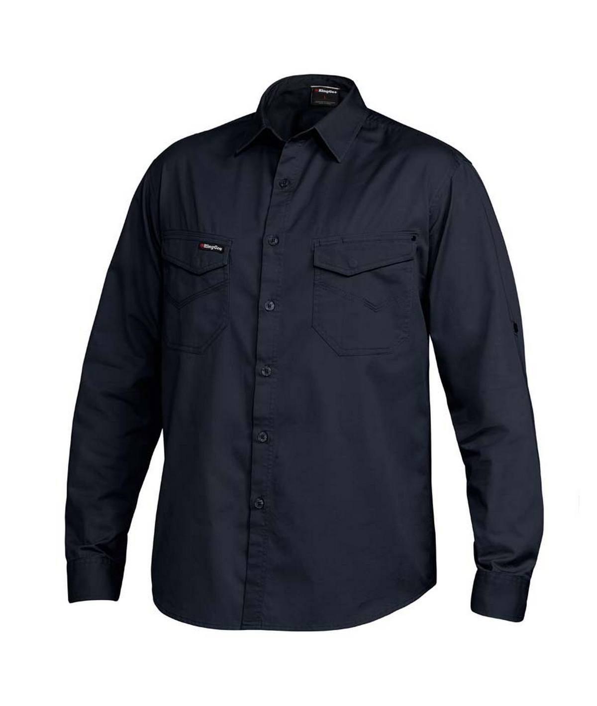 KingGee Mens Tradies Shirt Long Sleeve - K14350