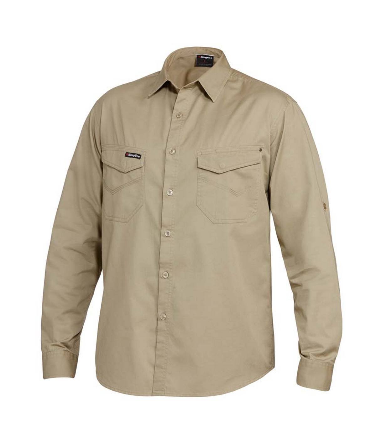 KingGee Mens Tradies Shirt Long Sleeve - K14350