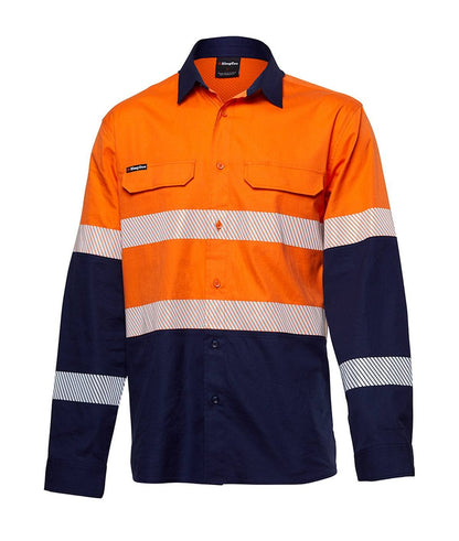 KingGee Mens Workcool Pro Bio Motion Shirt Long Sleeve - K54028