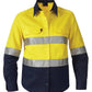 KingGee Womens Reflective Spliced Drill Shirt Long Sleeve - K44532