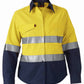 KingGee Workcool2 Womens Hi Vis Ref Spliced Shirt Long Sleeve - K44544
