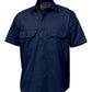 KingGee Mens Closed Front Drill Shirt Short Sleeve - K04060