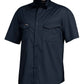KingGee Mens Tradies Slim Shirt Short Sleeve - K14355