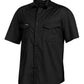 KingGee Mens Tradies Slim Shirt Short Sleeve - K14355