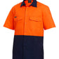 KingGee Mens Workcool 2 Spliced Shirt Short Sleeve - K54875