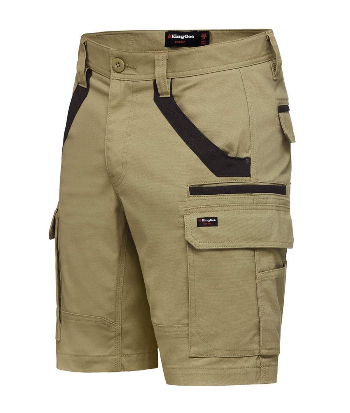 KingGee Mens Tradies Stretch Cargo Short - K69870